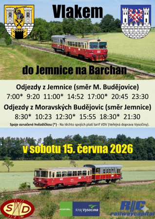 Vlakem na Barchan 2026